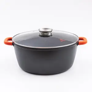 LAGUIOLE CUISSON Faitout noir 40cm revêtement céramique pas cher