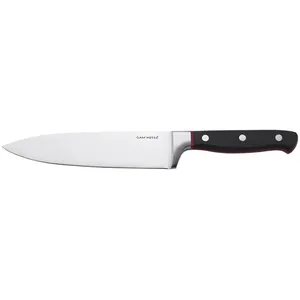Gam'Hotel - Couteau de chef Hiro noir/rouge  - 27 cm T.U