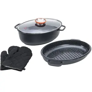Braisière noir 38cm - "Alizée" Laguiole Cuisson pas cher