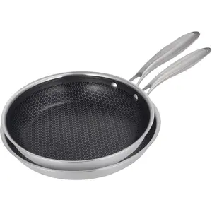 Gam'Hotel Set de 2 poêles 24/28cm triplex pas cher
