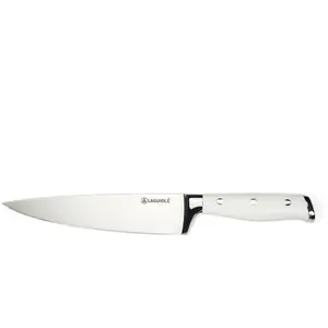 Laguiole - Couteau de chef Elégance blanc - 34 cm OS pas cher