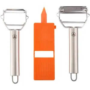 Laguiole - Set Epluche légumes original + Eplucheur julienne + Mini râ... pas cher