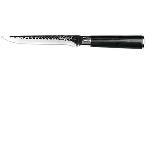Laguiole - Couteau à désosser avec étui 'sen' noir - 26 cm OS pas cher