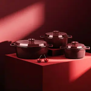 Cocotte en fonte ronde 20cm