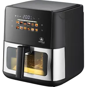 Laguiole - Friteuse à air chaud 8L Digital   Écran tactile   12 progra... pas cher