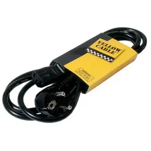 Yellow Cable PCB5 Cable d'Alimentation avec Terre - 2M pas cher