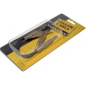 Comparateur de prix : Yellow Cable P020 Patch Jack/Jack - 20cm (X2)