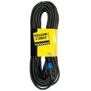 Câble haut-parleur speakon-speakon 20m - Yellow Câble HP20SS pas cher