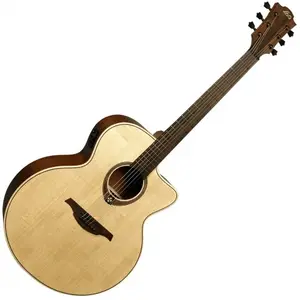 Comparateur de prix : Lâg LAG Guitars Tramontane 177 Jumbo T177JCE guitare folk électro-acoustique