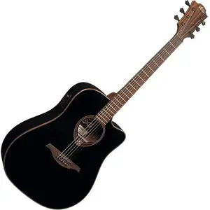 Comparateur de prix : Lâg Tramontane T118Dce-Blk Dreadnought Ctw Black