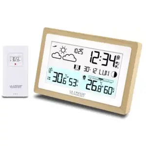 Comparateur de prix : La Crosse Technology Station météo contour bois WS6282