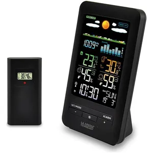 Comparateur de prix : La Crosse Technology - WS6205 Station Météo avec Ecran Coloré - Noir