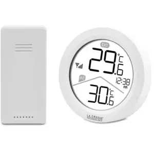 Comparateur de prix : La Crosse Technology - WS6219 Station de températures avec min / max - Blanc