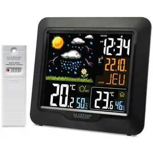 Comparateur de prix : SANS Station Météo La Crosse Technology WS6820-BLA avec écran coloré Noir