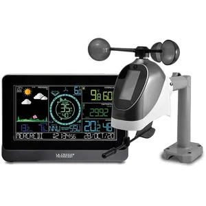 Comparateur de prix : LA CROSSE - WS6863 Station Météo Semi-Professionnelle avec connexion Wifi - Noir