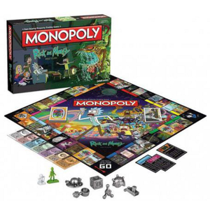 Winning Moves Winning Moves Monopoly Rick And Morty pas cher