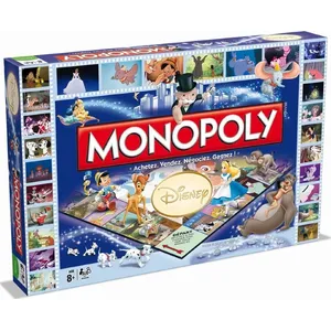 Winning Moves Monopoly Disney - Version Française pas cher