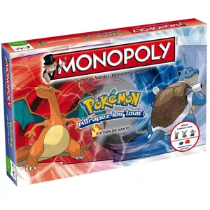 Winning Moves MONOPOLY Pokémon - Version Française pas cher