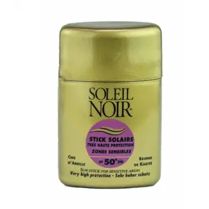 Soleil Noir Stick Zones Sensibles SPF50 10g pas cher