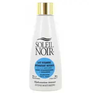 Soleil Noir Lait Vitaminé 150Ml Hydratant Intense pas cher