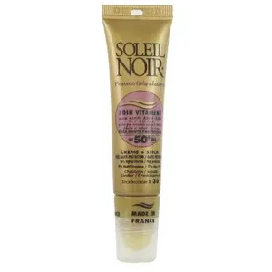 Soleil Noir peaux très claires Soin Vitaminé crème Spf50 + stick Spf30 pas cher