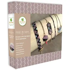 Jeu créatif Sycomore Atelier de bijoux Tissage Perles Japonaises