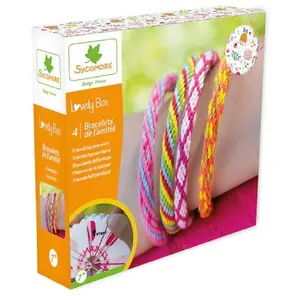 Comparateur de prix : Faujas Bracelet LovelyBox Amitié - SYCOMORE - Jaune et Orange - Enfant