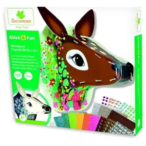 Faujas Mosaïque créative Stick n fun Trophée Biche 2 en 1Vendu parfnac