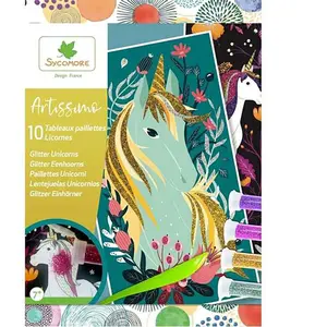 Comparateur de prix : Faujas Artissimo Paillettes Licornes Au Sycomore