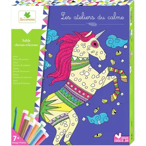 Faujas Atelier Du Calme Sable - Chevaux - Licornes