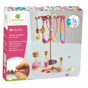 Comparateur de prix : Jeu créatif Sycomore Atelier Bijoux Arc en Ciel Lovely Box