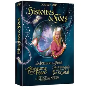Elysée Histoires de Fées : La menace des fées + Le Royaume des fées + Les Chroniques de la fée Crystal + La Reine des neiges