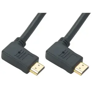Câble HDMI 2.0 Coudé latéral 90° 2 m Erard Noir pas cher