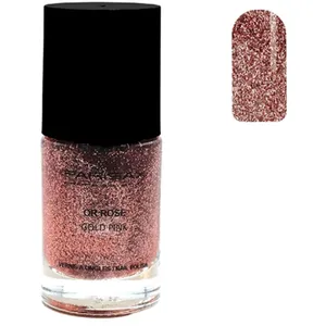 Vernis à ongles paillettes rose gold Parisax pas cher