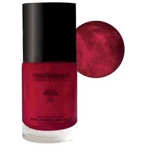Vernis à ongles nacre rouge Parisax pas cher