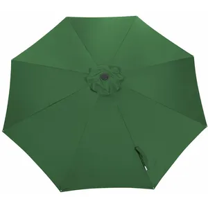 PROLOISIRS Toile Parasol Mat Droit 300 par 8 Polyester 200gr SD - Amande pas cher