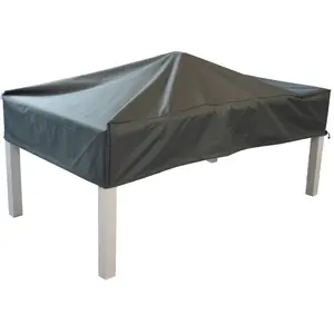 PROLOISIRS Housse Pour Table 140x80 Cm - Gris pas cher
