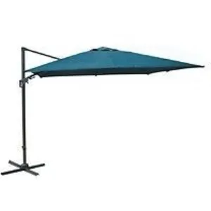Comparateur de prix : Proloisirs Parasol Deporte 3x3/8 Nh20 Inclinable Manivelle - Bleu