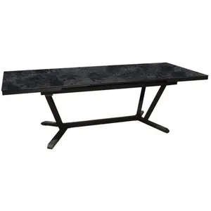 Progarden Table De Jardin Vita Graphite/Magma En Aluminium 180/230/280 X100 Cm - Plateau KedraVendu parcarrefour