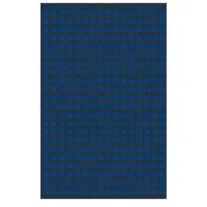 PROLOISIRS Tapis d’extérieur pour salon détente ou repas bleu/graphite 240 x 150 cm