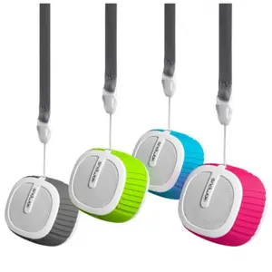 Inovalley Mini enceinte Poppy Bluetooth - 3W RMS avec 4 coques interchangeables pas cher