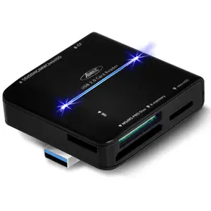 Comparateur de prix : ADVANCE CR-008U3 USB 3.0 Noir lecteur de carte mémoire