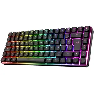 Comparateur de prix : SPIRIT OF GAMER Clavier Gaming sans fil Azerty Suza International Elite-K70 Bluetooth Noir
