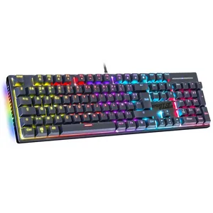 Comparateur de prix : Clavier gaming filaire Azerty Spirit Of Gamer Xpert-K250 Noir