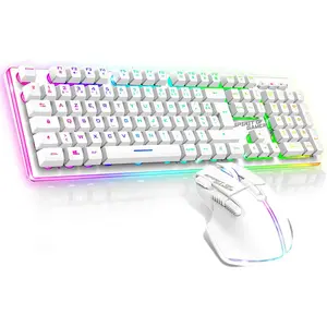Comparateur de prix : Pack clavier Azerty et souris sans fil Ultimate 600 Blanc