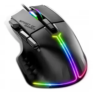 Comparateur de prix : Souris de jeu Spirit of Gamer Pro M5 RGB 12800DPI noire