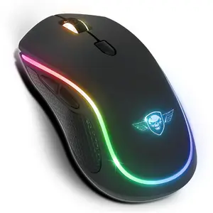 Comparateur de prix : Spirit of Gamer PRO-M9 Souris de jeu RGB sans fil 4200 DPI Noir