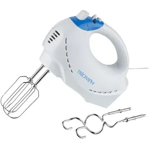 TRIOMPH ETF2121 Batteur électrique - Blanc et bleu pas cher