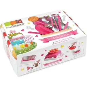 Coffret outils Cake Design - Scrapcooking pas cher