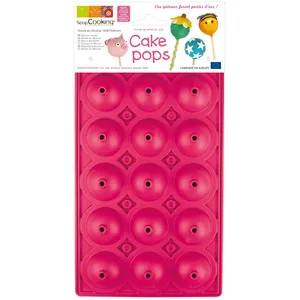 SCRAP COOKING Moule "18 cake pops" pas cher